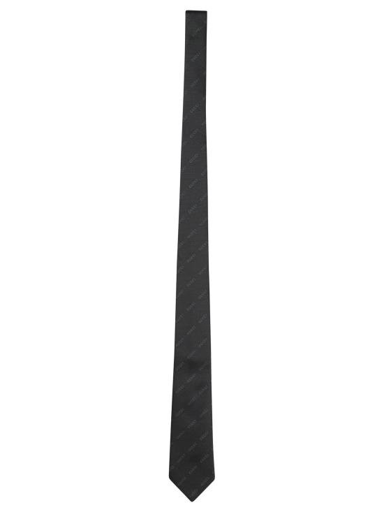 26FW 구찌 실크 자카드 타이 A006WT4E0091000 Black