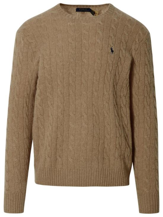  폴로 랄프로렌 케이블 니트 스웨터 710876762 009 Brown
