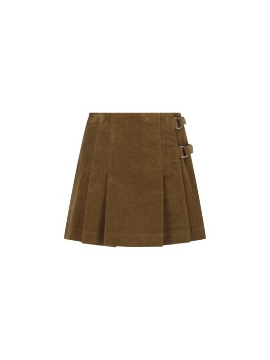 26FW 골든구스 숏 스커트 GWP02744 P00259620400 Brown
