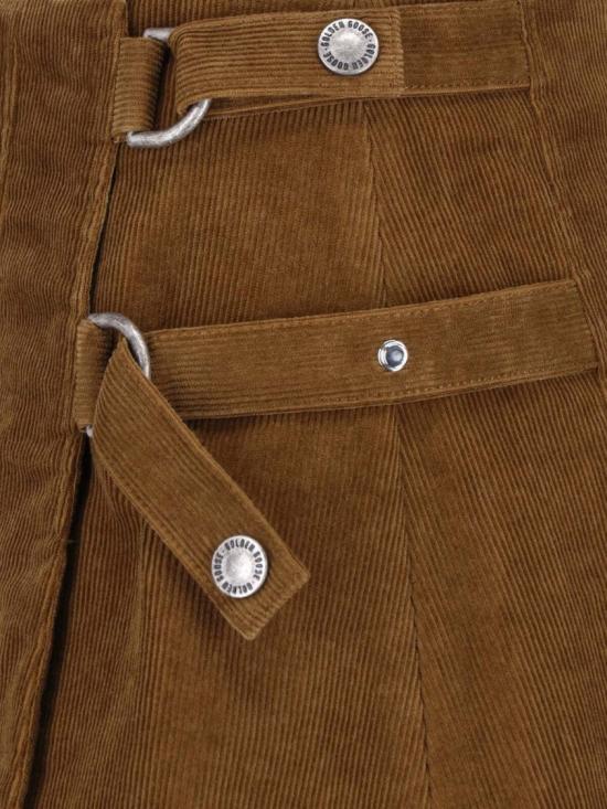 26FW 골든구스 숏 스커트 GWP02744 P00259620400 Brown - GOLDEN GOOSE