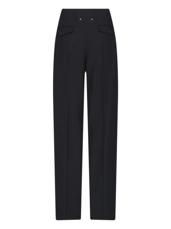 26FW 골든구스 스트레이트 팬츠 GWP01203 P00154690100 Black - GOLDEN GOOSE