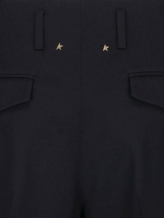 26FW 골든구스 스트레이트 팬츠 GWP01203 P00154690100 Black - GOLDEN GOOSE