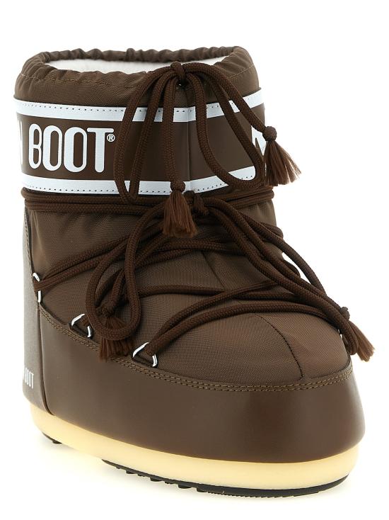 26FW 문부츠 아이콘 나일론 로우 부츠 80D1409340M037 Brown - MOON BOOT