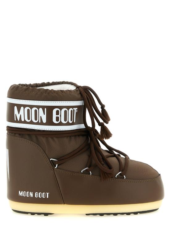 26FW 문부츠 아이콘 나일론 로우 부츠 80D1409340M037 Brown