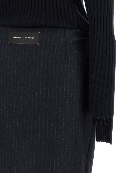 26FW 핑코 롱 원피스 107795A3MCEI1 Blue - PINKO