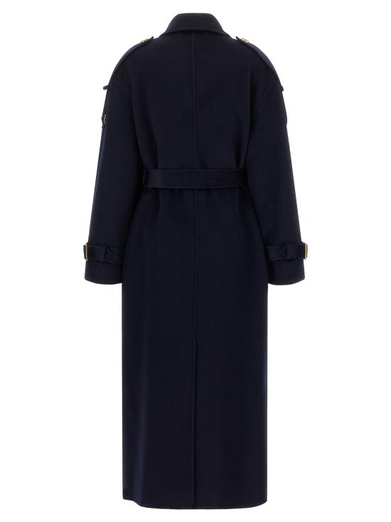 26FW 엘리자베타프랜치 코트 CP02D66E2H88 Blue - ELISABETTA FRANCHI