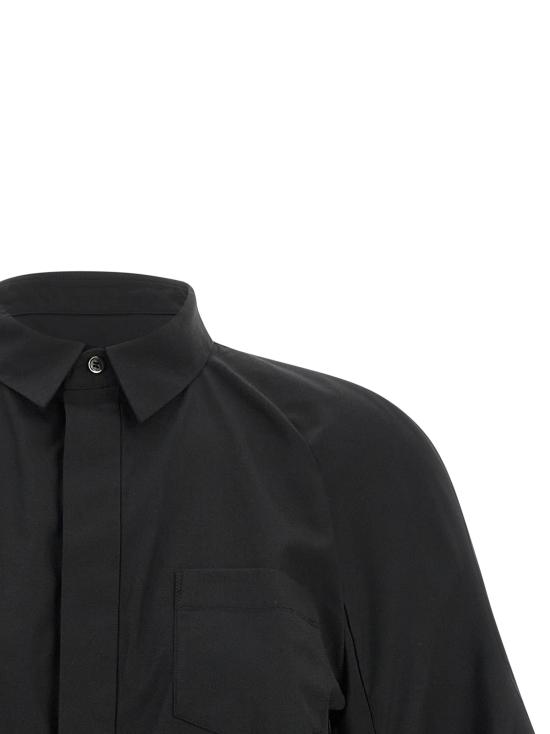 26FW 사카이 셔츠 2608743001 Black - SACAI