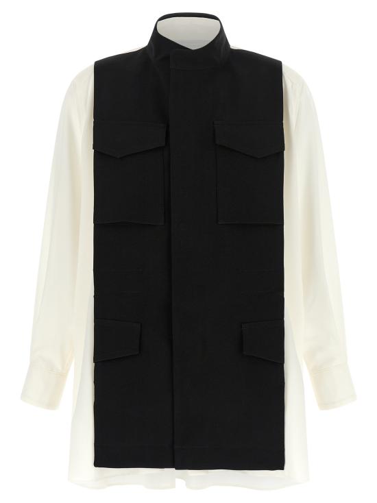 26FW 사카이 셔츠 2608709152 White Black