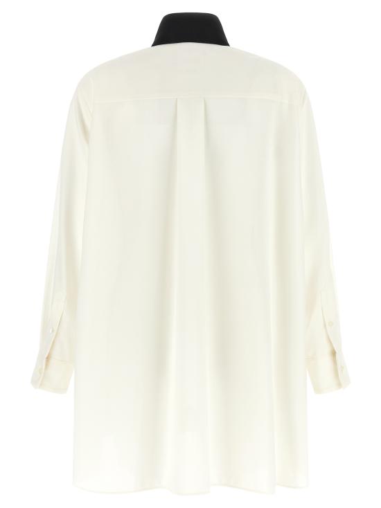 26FW 사카이 셔츠 2608709152 White Black - SACAI