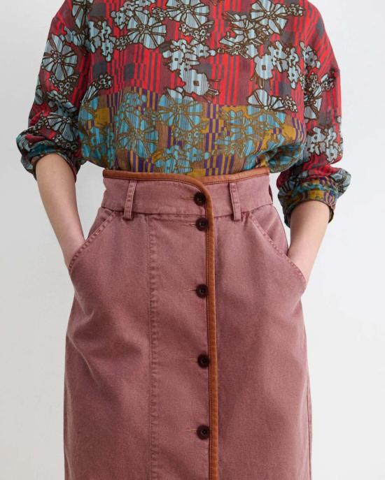  레이첼 코미 미디 스커트 254W 550 T103O PINK - RACHEL COMEY