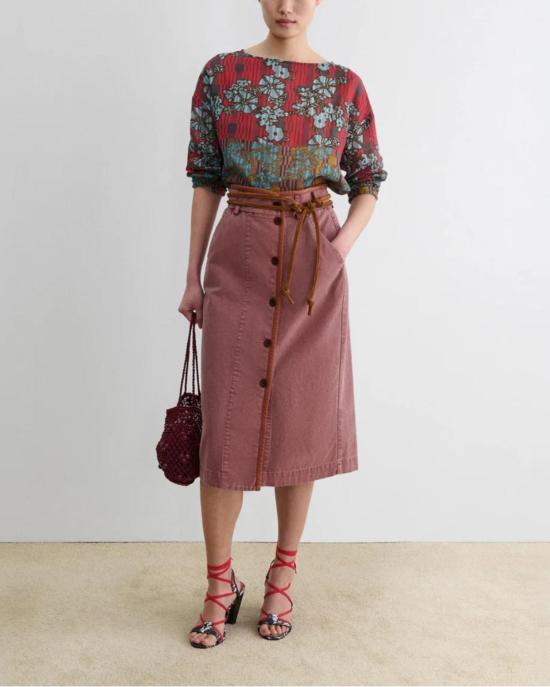  레이첼 코미 미디 스커트 254W 550 T103O PINK - RACHEL COMEY