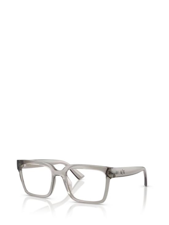 26FW 알마니 안경 AX3133U 8394 SHINY TRANSPARENT GREY - ARMANI