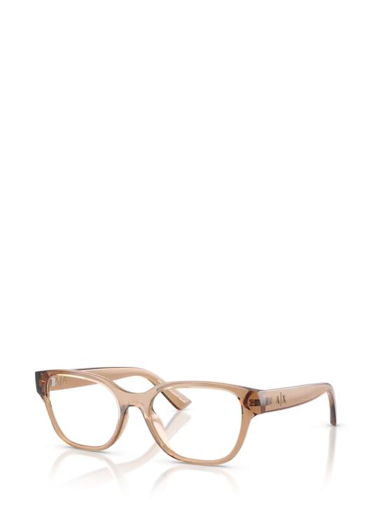 25FW 알마니 안경 AX3134U 8396 SHINY TRANSPARENT BROWN - ARMANI