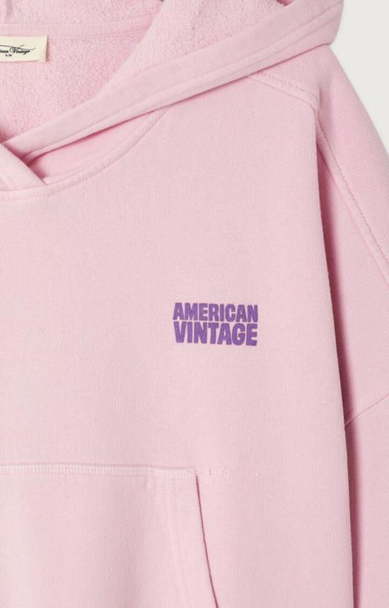  아메리칸 빈티지 후드 티셔츠 플리지 후디 - AMERICAN VINTAGE