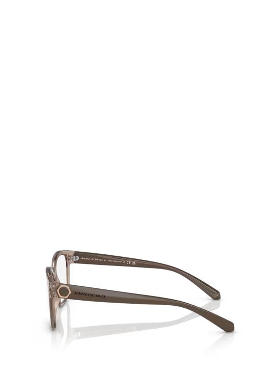 25FW 알마니 안경 AX3098 8240 SHINY TRANSPARENT TUNDRA - ARMANI