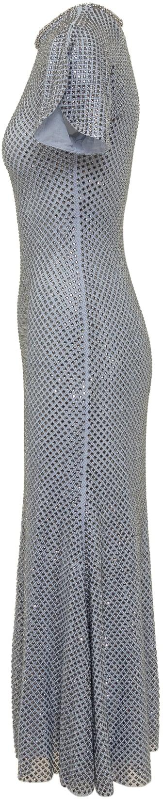 26SS 셀프 포트레이트 롱 원피스 RS26506MBLBLUESS26 SILVER - SELF PORTRAIT