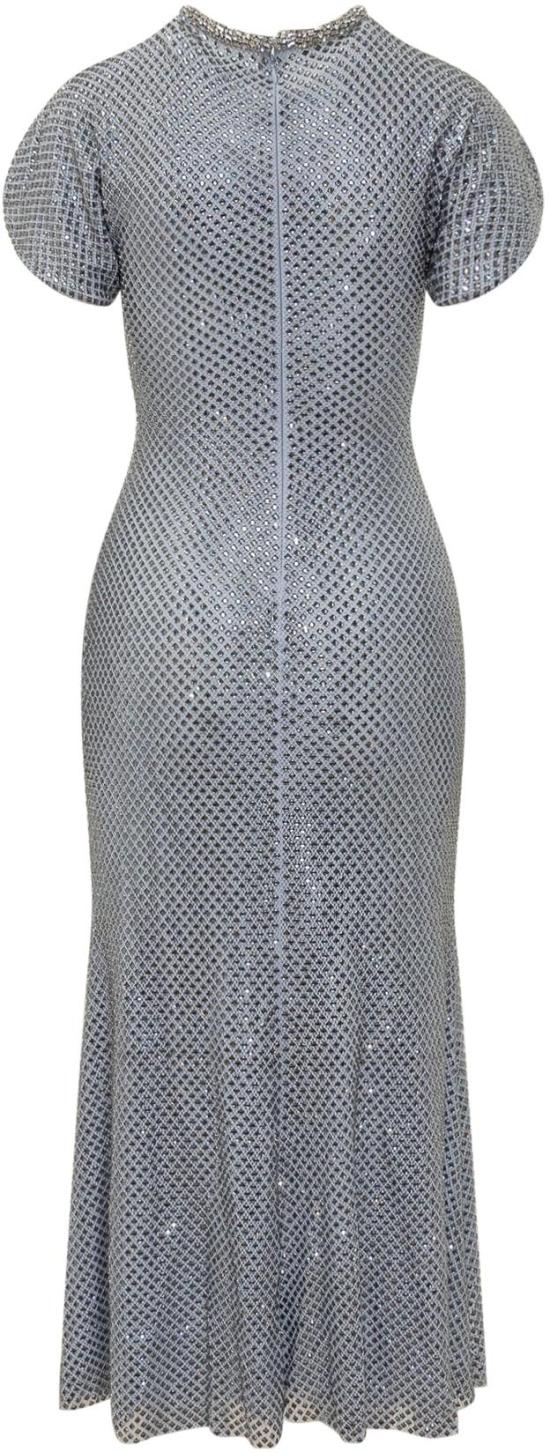 26SS 셀프 포트레이트 롱 원피스 RS26506MBLBLUESS26 SILVER - SELF PORTRAIT