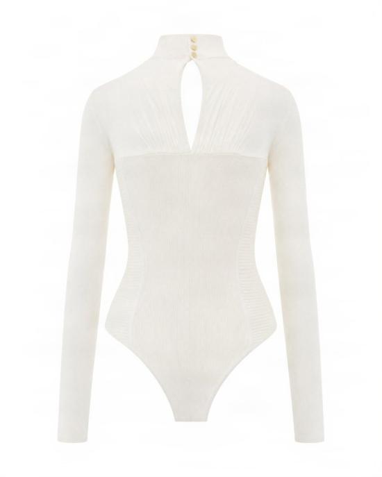 26FW 엘리자베타프랜치 탑 402931 White - ELISABETTA FRANCHI