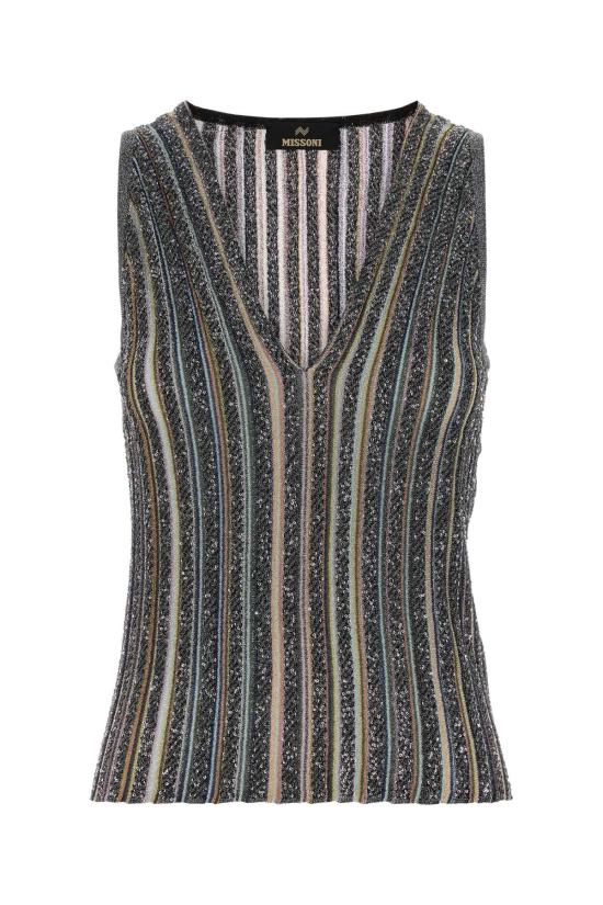 26FW 미소니 스웨터 DS26WK0CBK01KQ SMSPF Printed