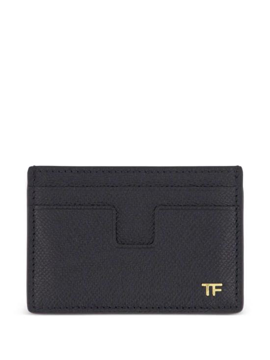 26FW 톰포드 스몰 그레인 레더 클래식 카드 홀더 YM232 LCL081G NAA BLACK