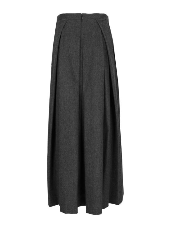 26FW 엠포리오 아르마니 롱 스커트 EW002630TE10537 Grey - EMPORIO ARMANI
