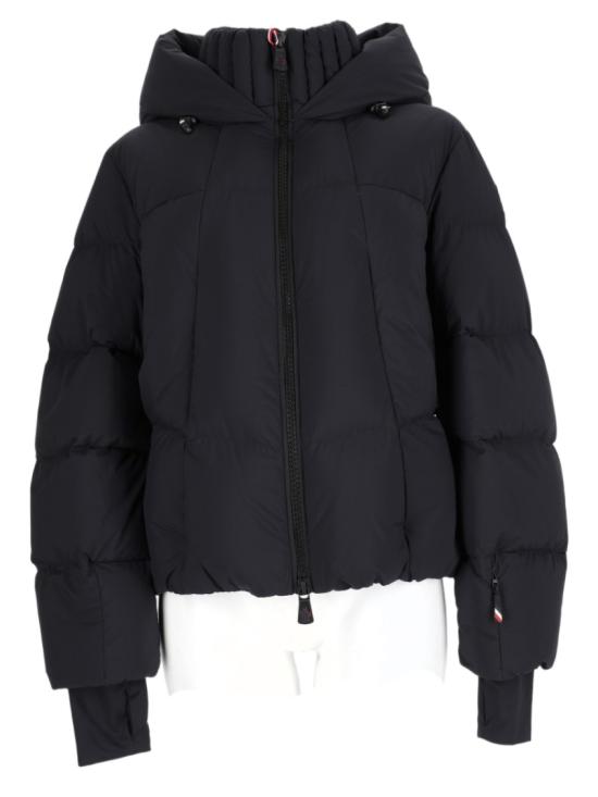 25FW 몽클레어 보니에르 숏 다운 후드 자켓 1A00018 539X6999 Black