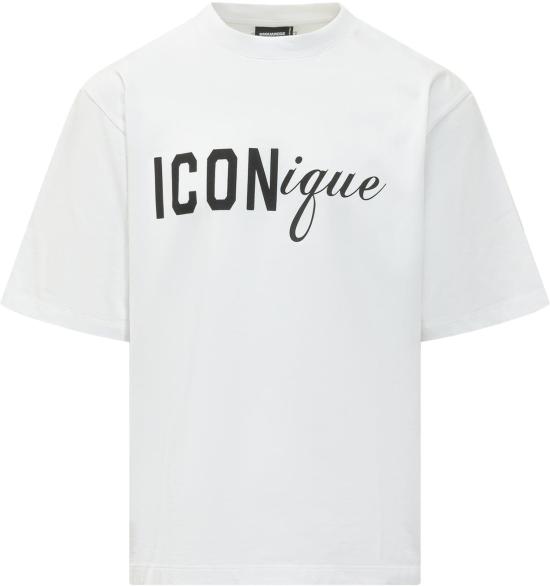 26SS 디스퀘어드2 탑 S78GD0121D20033100SS26 WHITE