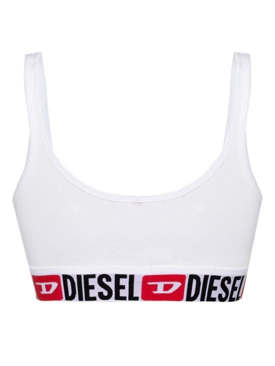 26FW 디젤 트레이닝 티셔츠 A13122 0NJAP 100 White - DIESEL