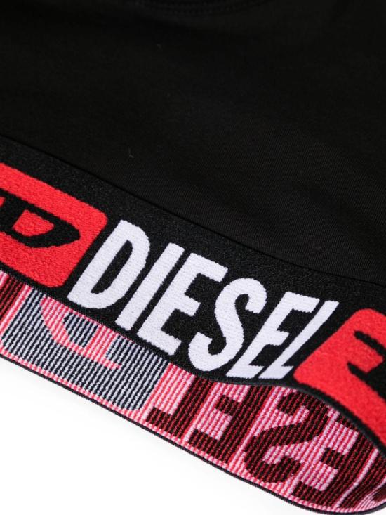 26FW 디젤 트레이닝 티셔츠 A13122 0NJAP 9XX Black - DIESEL