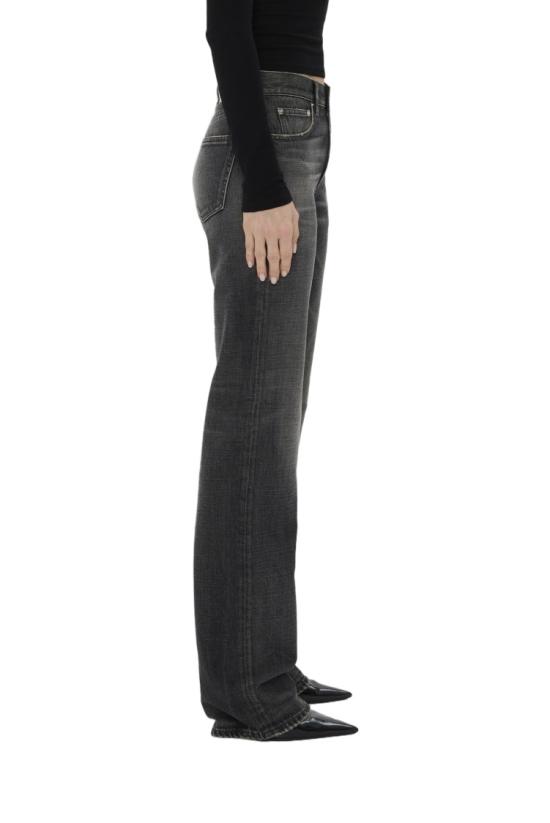 26FW 하이쿠레 데님 팬츠 HEW03358DF214L0962L0962 Black - HAIKURE