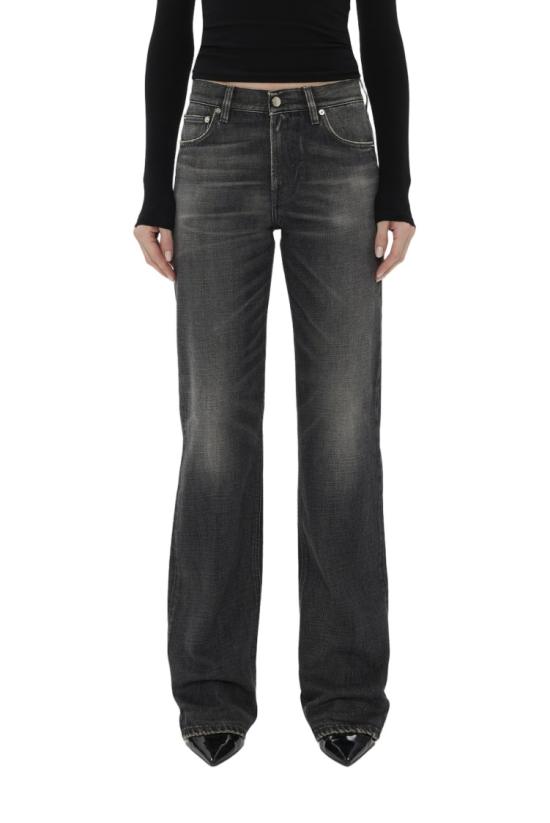 26FW 하이쿠레 데님 팬츠 HEW03358DF214L0962L0962 Black