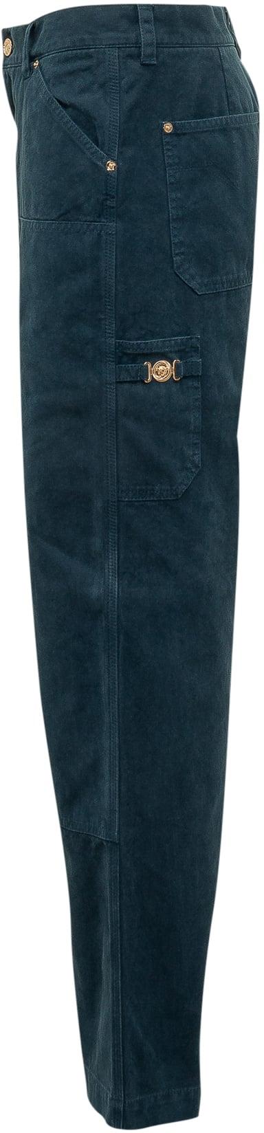 26SS 베르사체 데님 팬츠 10188871A129461UO60SS26 NAVY - VERSACE