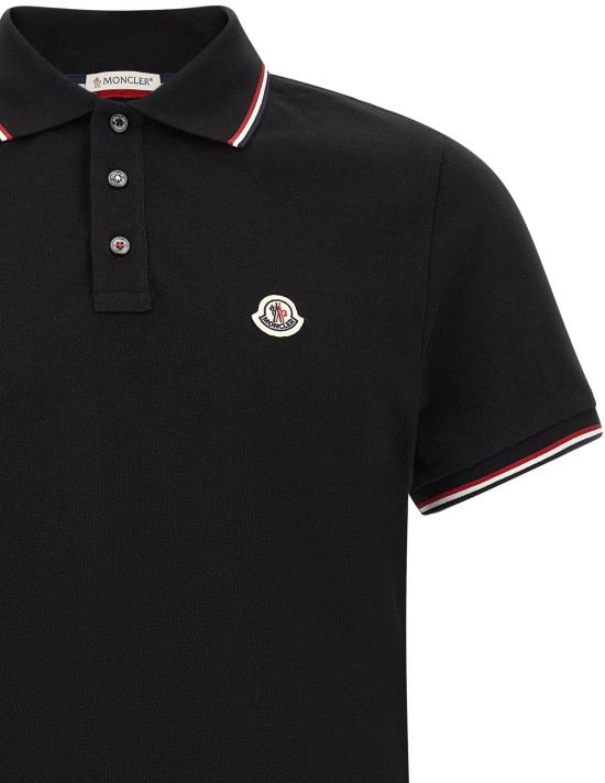 25FW 몽클레어 폴로 티셔츠 15827574292766 BLACK - MONCLER