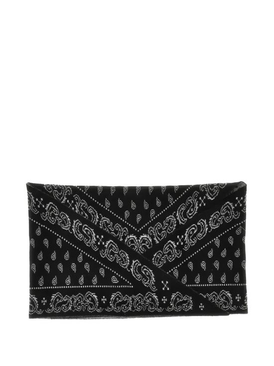 26FW 게스트 인 레지던스 머플러/스카프 A25210AL BLACK HEATHER GREY