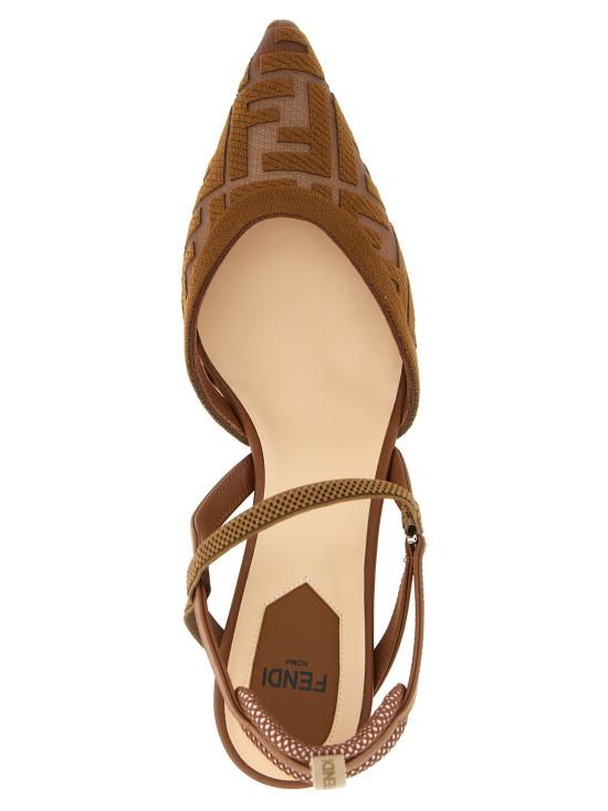 26FW 펜디 힐/펌프스 8J8558AY0MF1XHR Brown - FENDI