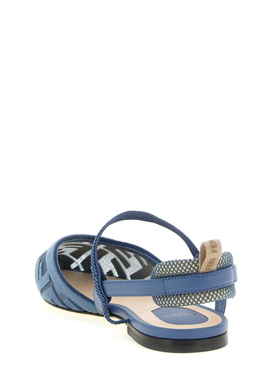 26FW 펜디 플랫 슈즈 8J8559AY0MF1XHP Light Blue - FENDI