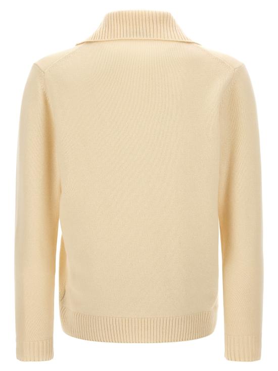 26FW 자노네 집업 니트 810376ZK136Z0614 White - ZANONE