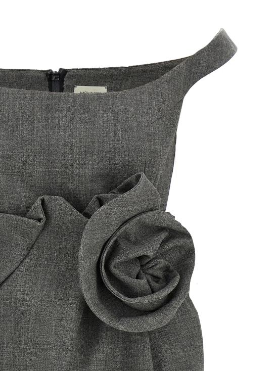 26FW 마그다뷰트림 미디 원피스 263926GREY Gray - MAGDA BUTRYM