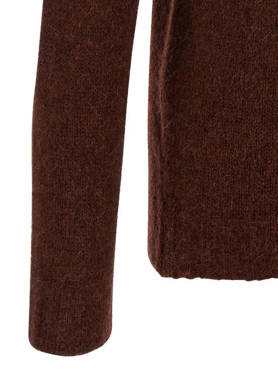 26FW 올리버 라투기 스웨터 U230ALMOSTO Brown - OLIVER LATTUGHI