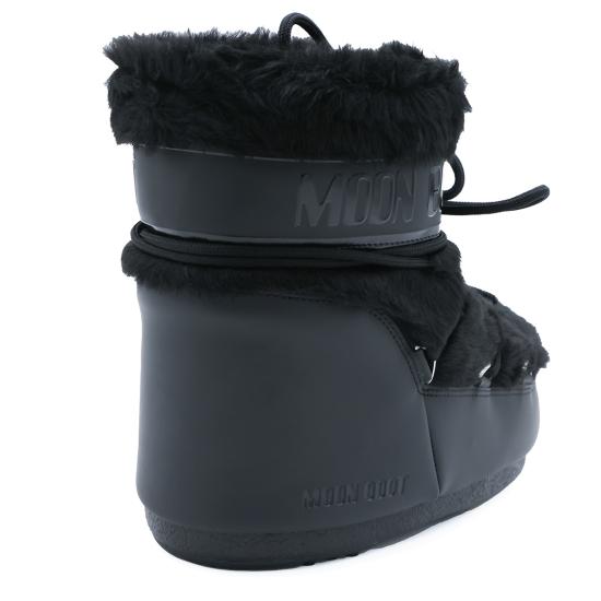 26FW 문부츠 아이콘 나일론 로우 부츠 80D1409390 N001 BLACK - MOON BOOT