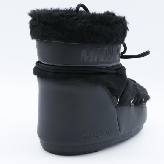 26FW 문부츠 아이콘 나일론 로우 부츠 80D1409390 N001 BLACK - MOON BOOT