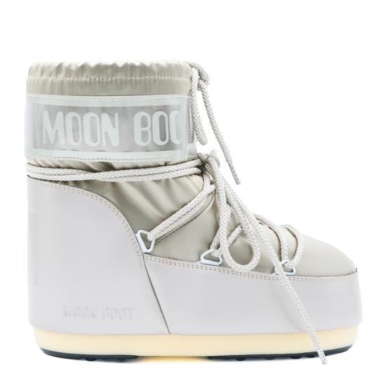 26FW 문부츠 아이콘 나일론 로우 부츠 80D1409350 B003 PLATINUM