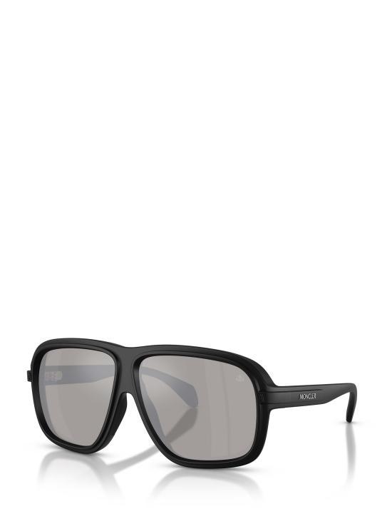 26FW 몽클레어 투톤 선글라스 ME8011U 50066G MATTE BLACK - MONCLER