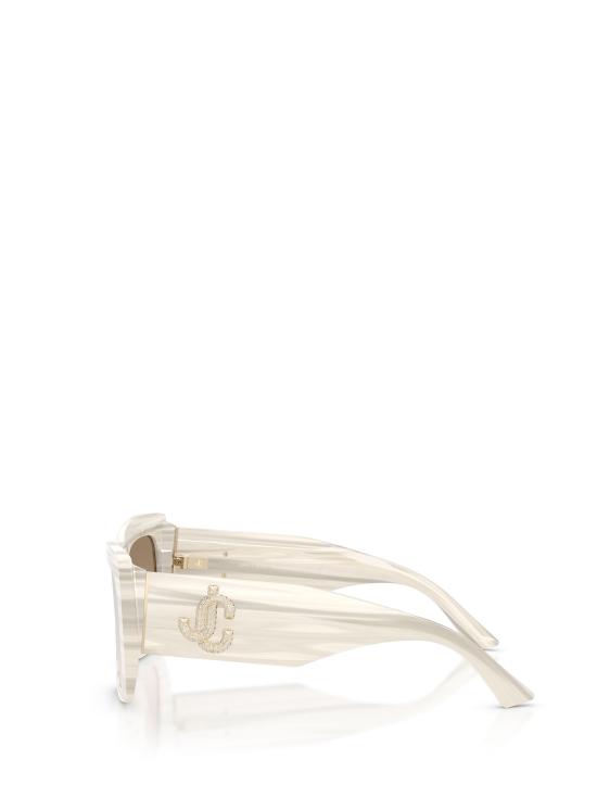 26FW 지미추 선글라스 JC5036B 50656I STRIPED WHITE - JIMMY CHOO
