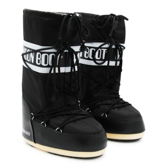 26FW 문부츠 아이콘 나일론 부츠 80D1400440 N001 BLACK - MOON BOOT