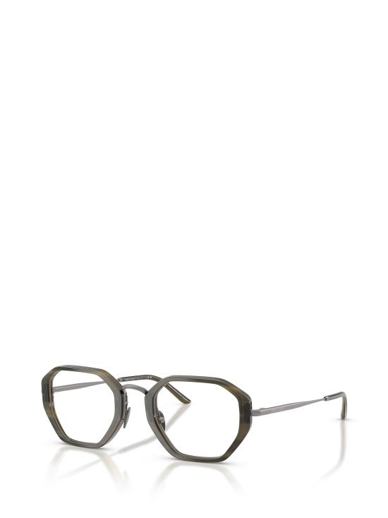 26FW 조르지오 아르마니 안경 AR7282 6304 STRIPED GREEN - GIORGIO ARMANI