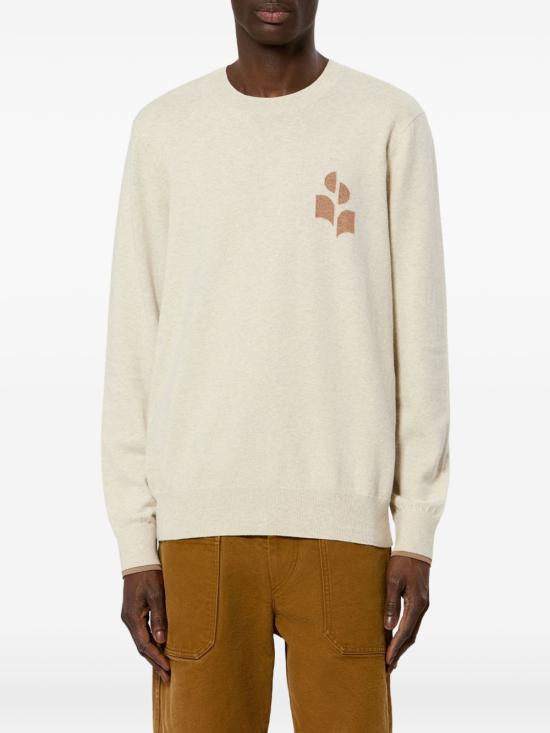 26FW 이자벨마랑 스웨터 PU0874HA D1L08H LYCM LIGHT GRAY CAMEL DOM - ISABEL MARANT