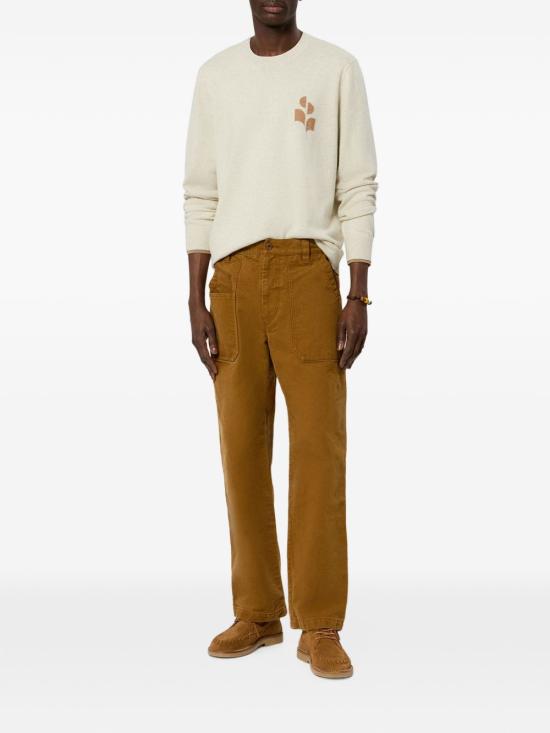 26FW 이자벨마랑 스웨터 PU0874HA D1L08H LYCM LIGHT GRAY CAMEL DOM - ISABEL MARANT