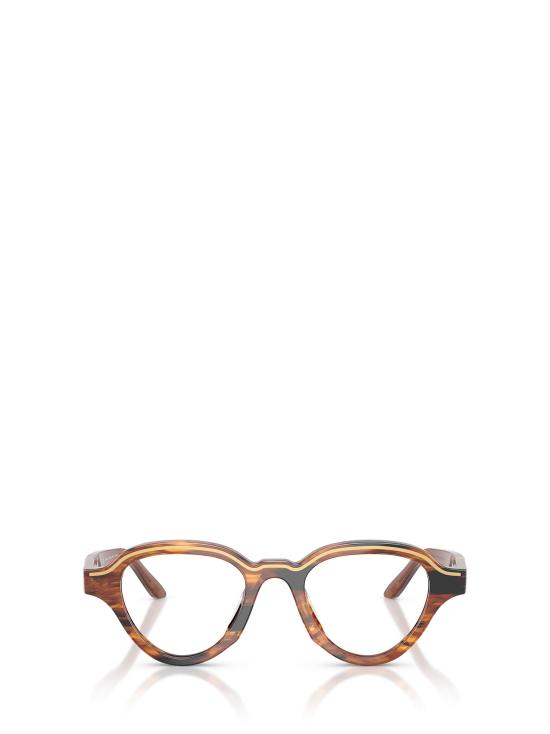 26FW 엠포리오 아르마니 안경 EA4264U 63391W STRIPED DARK BROWN