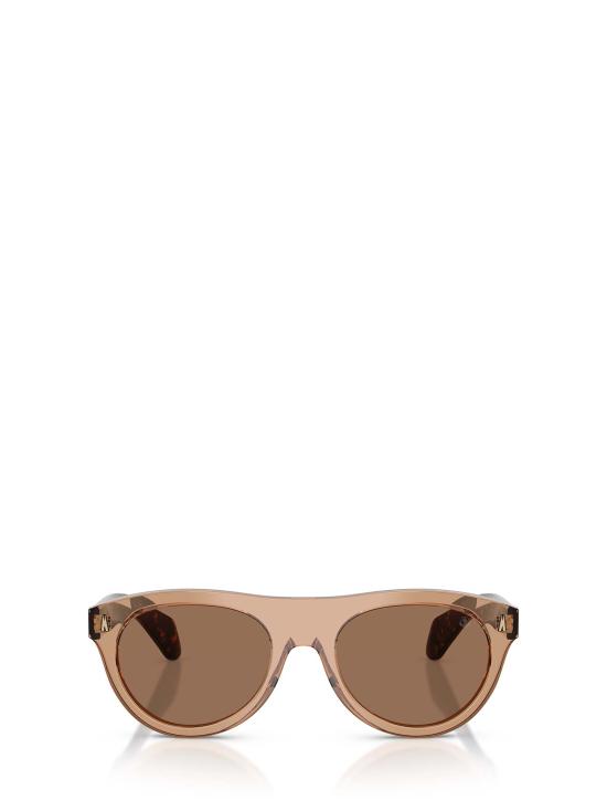 26FW 몽클레어 선글라스 ME6022U 303773 SHINY TRANSPARENT BROWN